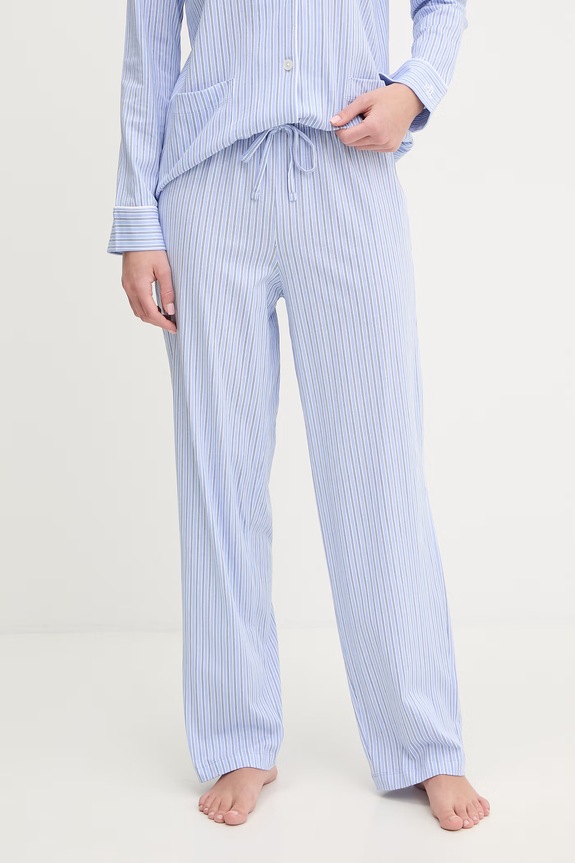 Oblečení Bavlněné pyžamo Lauren Ralph Lauren ILN92277 modrá