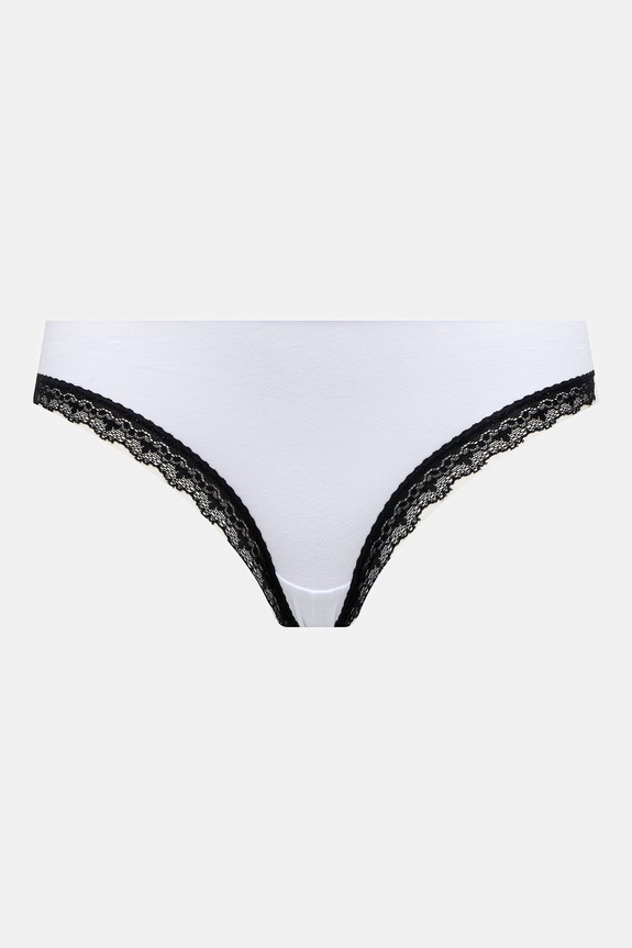 Odzież Fila hipstery damskie z bawełną 3-pack FU6379/3 biały