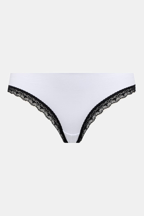 Odzież Fila hipstery damskie z bawełną 3-pack FU6379/3 biały
