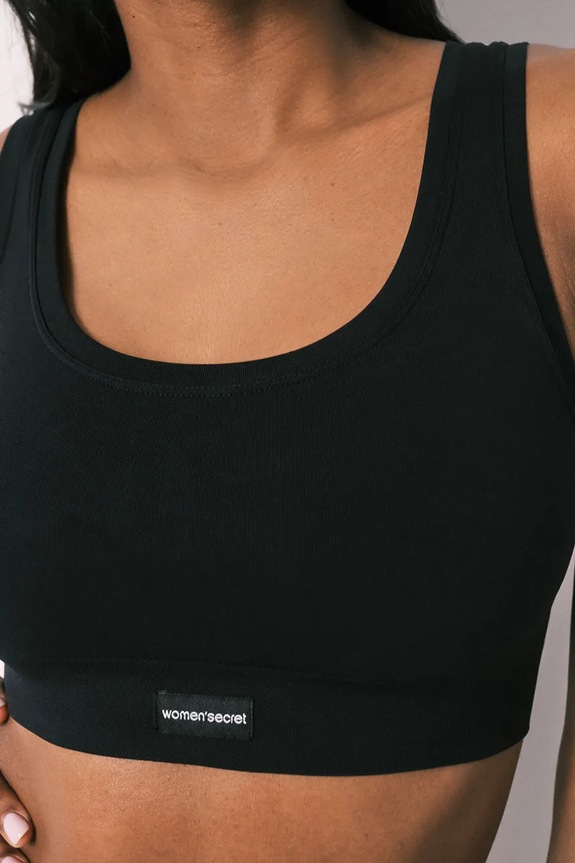 women'secret bezešvá podprsenka černá 4277852