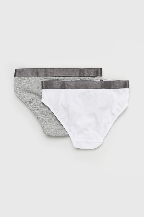 Calvin Klein Underwear - Figi dziecięce 104-176 cm (2-pack) G80G800071 szary AA00