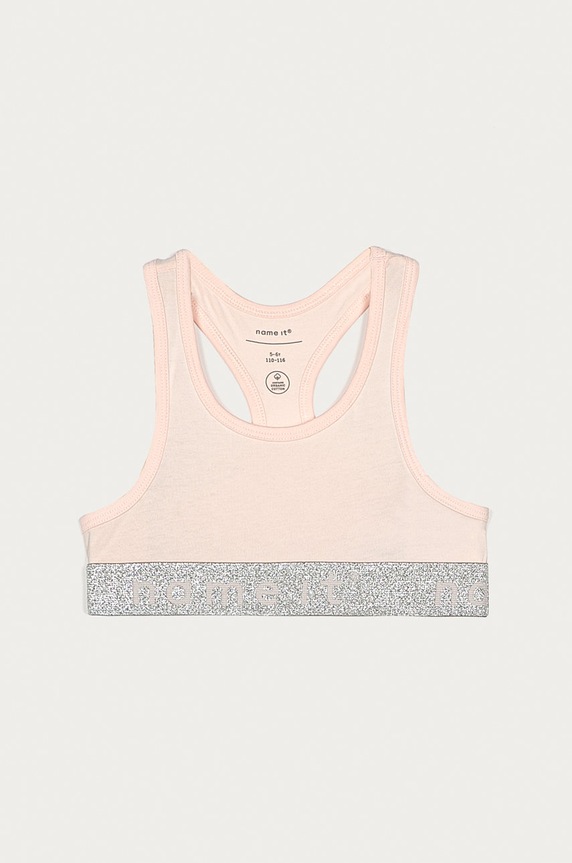 Name it - Biustonosz sportowy dziecięcy 116-164 cm (2-pack) 13168347 różowy