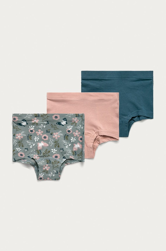 Name it - Dječje gaćice (3-pack) bez uzorka roza 13190232