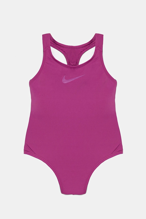 Суцільний дитячий купальник Nike Kids м'яка фіолетовий NESSB711
