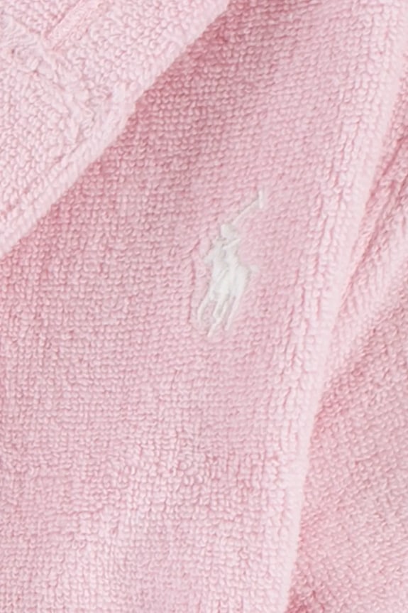 Polo Ralph Lauren szlafrok bawełniany dziecięcy 2P0188 różowy