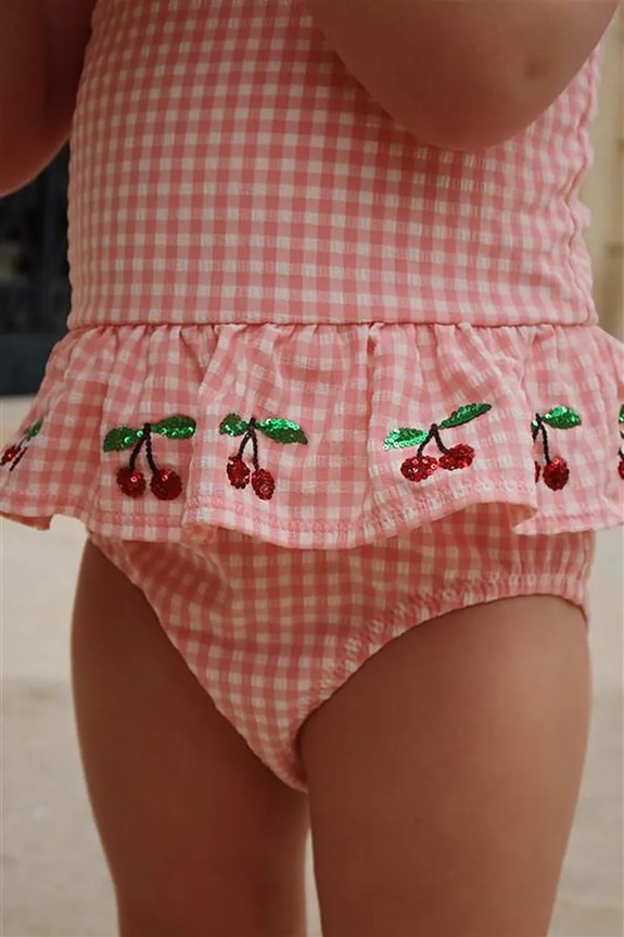 Konges Sløjd detské jednodielne plavky ETTA SWIMSUIT KS105641.PPY2