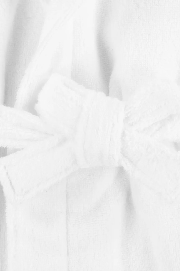 Pamučni kućni ogrtač za bebe Polo Ralph Lauren bijela 7P0188