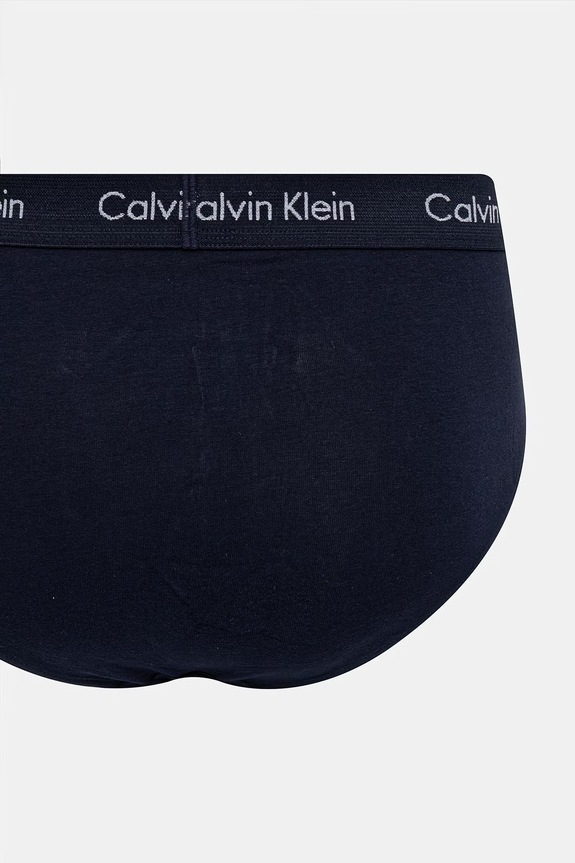 Calvin Klein Underwear slip hlačke moške iz bombaža z elastanom paket 3 kosov 0000U2661G zelena