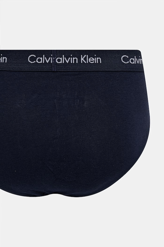 Calvin Klein Underwear slip hlačke moške iz bombaža z elastanom paket 3 kosov 0000U2661G zelena