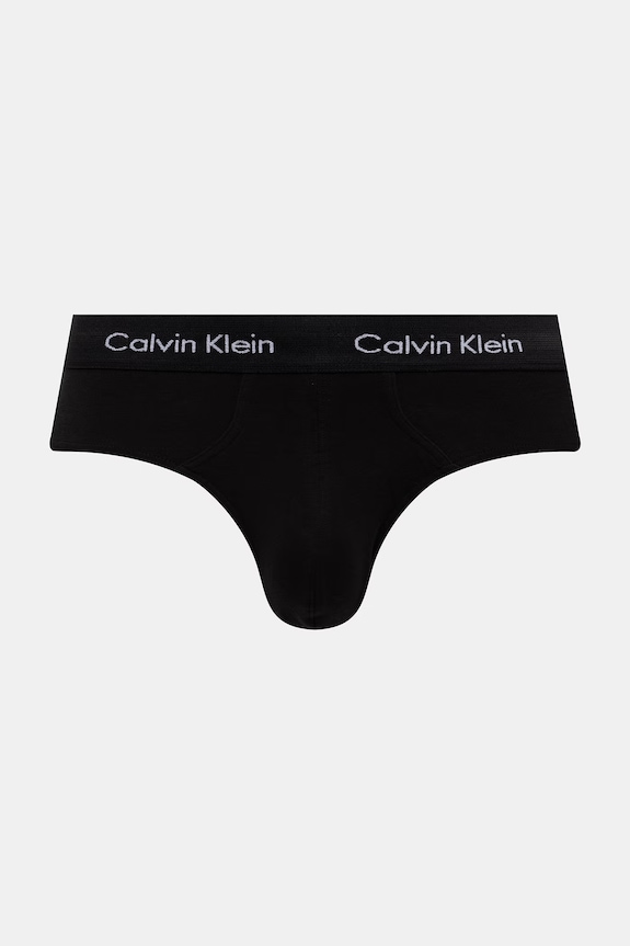 Calvin Klein Underwear slip hlačke moške iz bombaža z elastanom paket 3 kosov 0000U2661G modra AA00