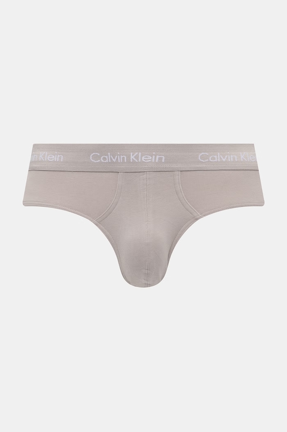 Oblačila Calvin Klein Underwear slip hlačke moške iz bombaža z elastanom paket 3 kosov 0000U2661G modra