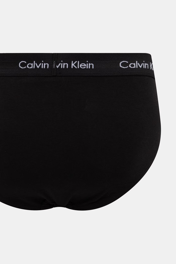 Calvin Klein Underwear slip hlačke moške iz bombaža z elastanom paket 3 kosov 0000U2661G modra