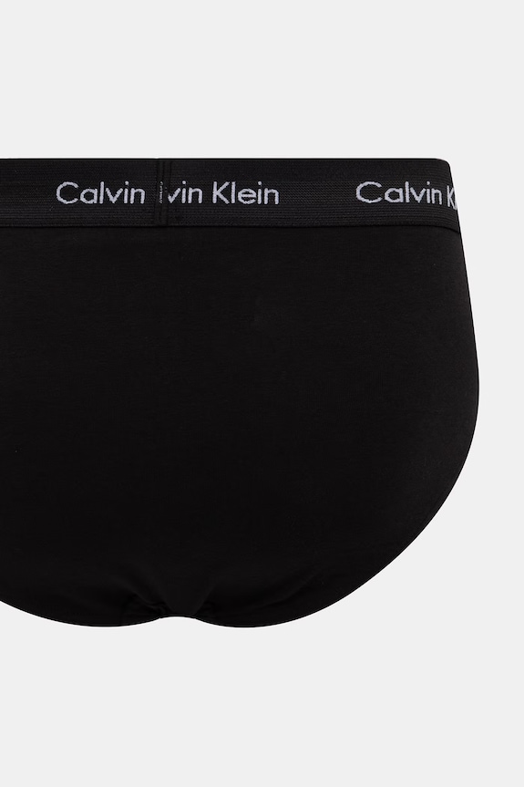 Calvin Klein Underwear slip hlačke moške iz bombaža z elastanom paket 3 kosov 0000U2661G modra