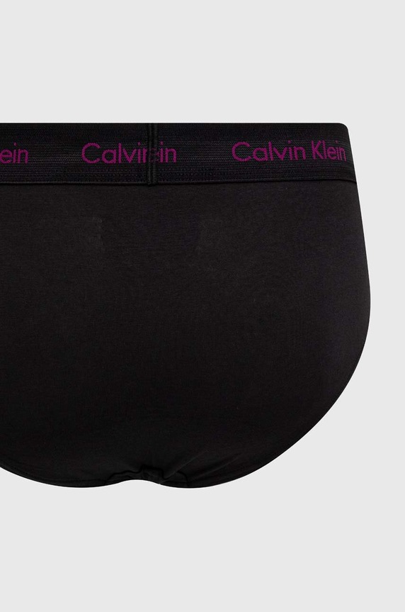 Calvin Klein Underwear slipy męskie bawełniane z elastanem 3-pack 0000U2661G czarny