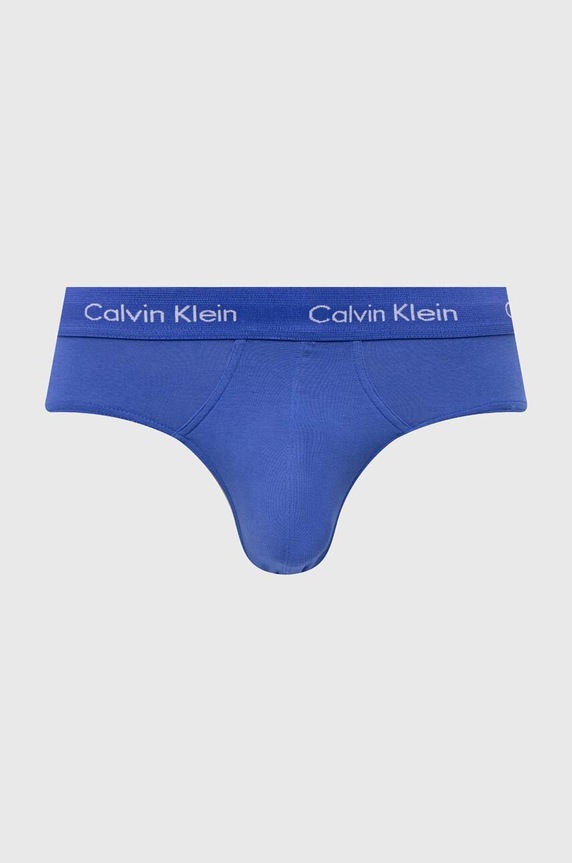 Calvin Klein Underwear slipy męskie bawełniane z elastanem 3-pack czarny 0000U2661G