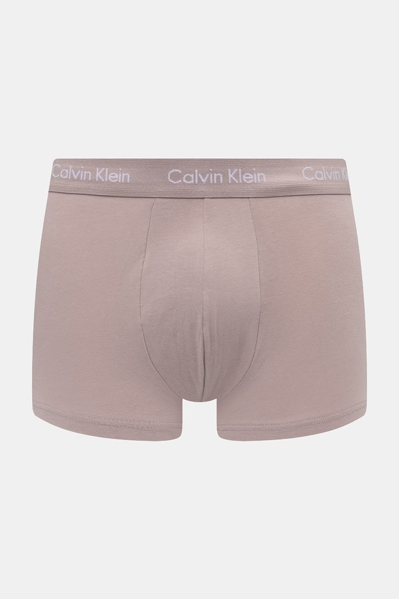 Ρούχα Calvin Klein Underwear μποξεράκι ανδρικό βαμβακερό με ελαστάν 3-pack 0000U2664G κόκκινο