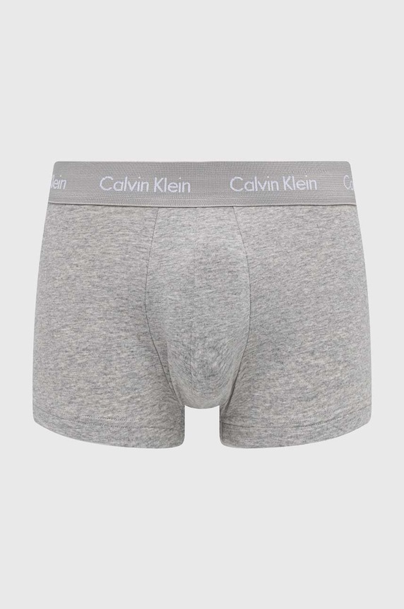 Calvin Klein Underwear bokserki męskie bawełniane z elastanem 3-pack fioletowy 0000U2664G