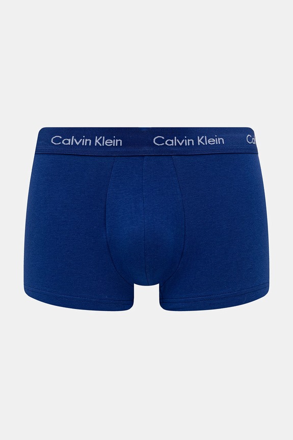 Calvin Klein Underwear μποξεράκια ανδρικά βαμβακερά με ελαστάν 3-pack μπλε 0000U2664G