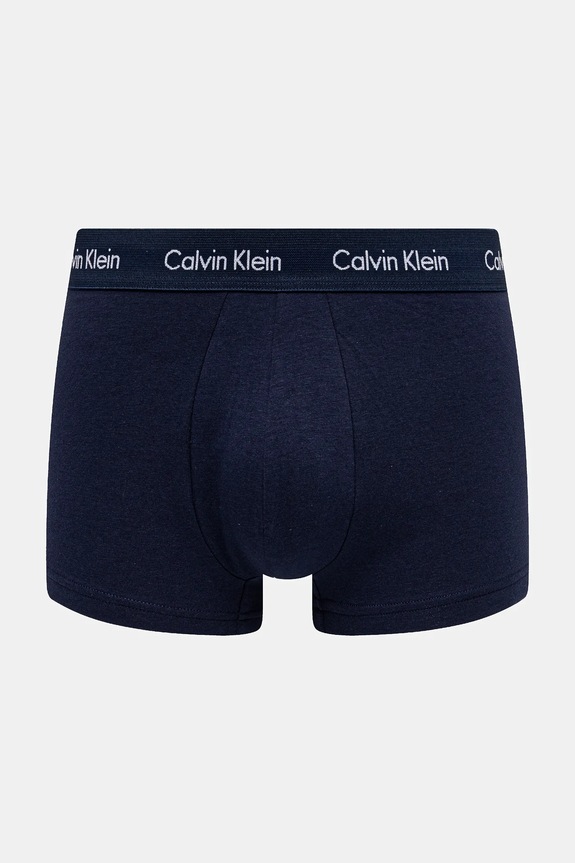 Odzież Calvin Klein Underwear bokserki męskie bawełniane z elastanem 3-pack 0000U2664G czarny