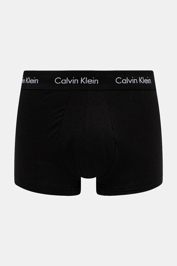 Calvin Klein Underwear bokserki męskie bawełniane z elastanem 3-pack czarny 0000U2664G