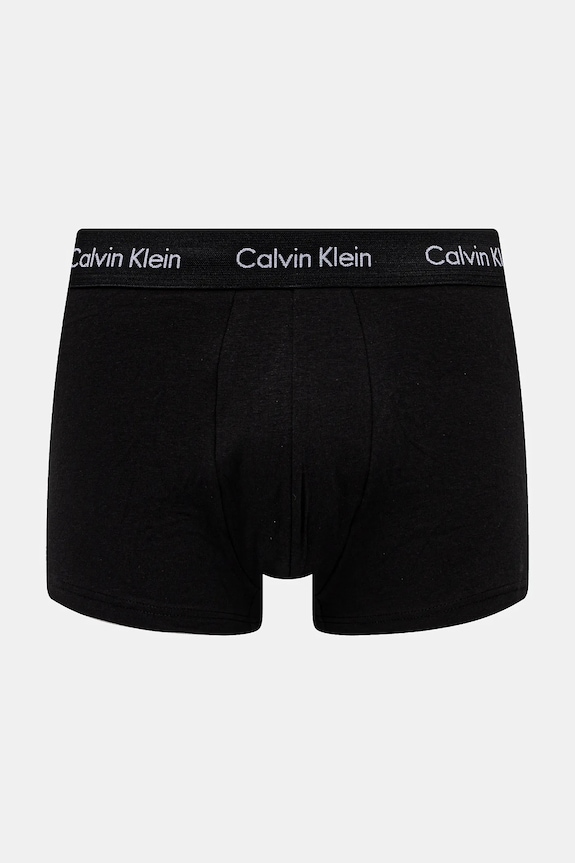 Calvin Klein Underwear bokserki męskie bawełniane z elastanem 3-pack 0000U2664G czarny AA00