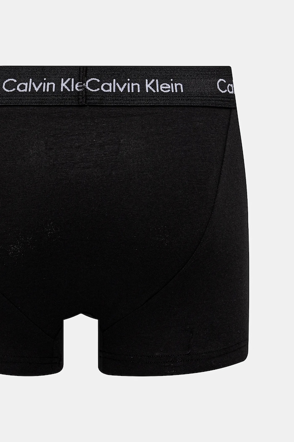 Odzież Calvin Klein Underwear bokserki męskie bawełniane z elastanem 3-pack 0000U2664G czarny