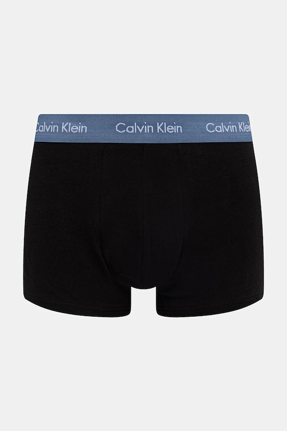 Calvin Klein Underwear Boxerky pánske bavlnené s elastanom 3-pack čierna 0000U2664G