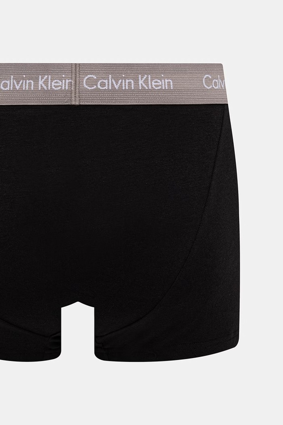 Calvin Klein Underwear Boxerky pánske bavlnené s elastanom 3-pack 0000U2664G čierna