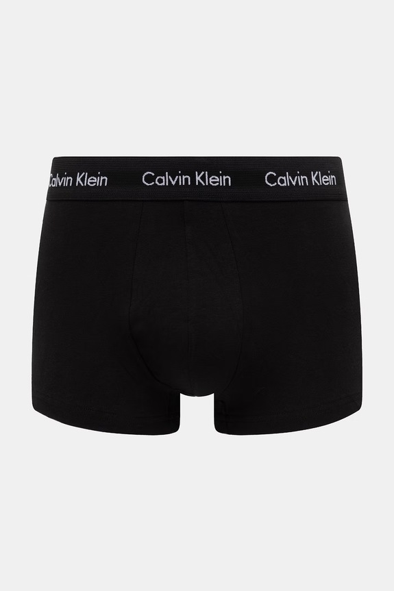 Calvin Klein Underwear μποξεράκι ανδρικό από βαμβάκι με ελαστάν 3-pack 0000U2664G μαύρο AA00