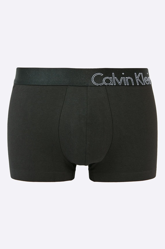 Calvin Klein Underwear - Boxeralsó elasztikus boxeralsó fekete 000NU8655A