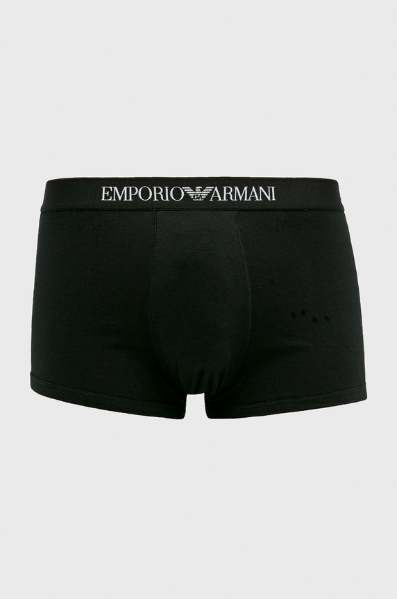 Emporio Armani - Boxeralsó elasztikus boxeralsó fekete 111610