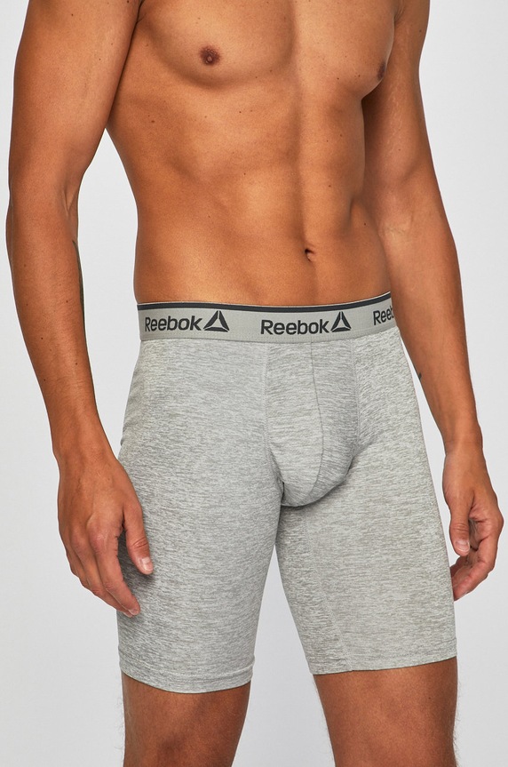 Reebok - Boxerky C8103 priliehavé boxerky sivá C8103