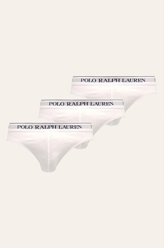 Spodní prádlo Polo Ralph Lauren (3-pack) slipy bílá 714513423001