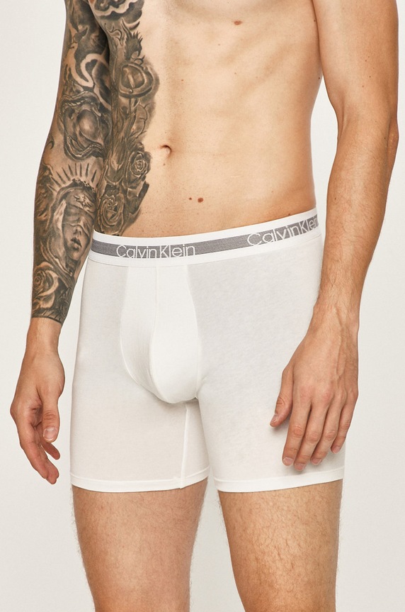Calvin Klein Underwear - Bokserki (3 pack) bokserki dopasowane czarny 000NB1798A