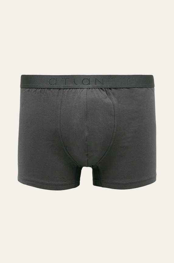 Atlantic - Boxerky přiléhavé boxerky šedá BMH.018