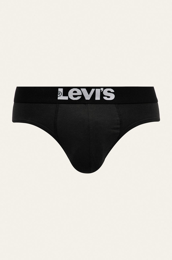 Levi's - Slipy (2 pack) dzianina czarny 37149.0199