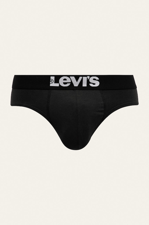 Levi's - Slipy (2 pack) dzianina czarny 37149.0199