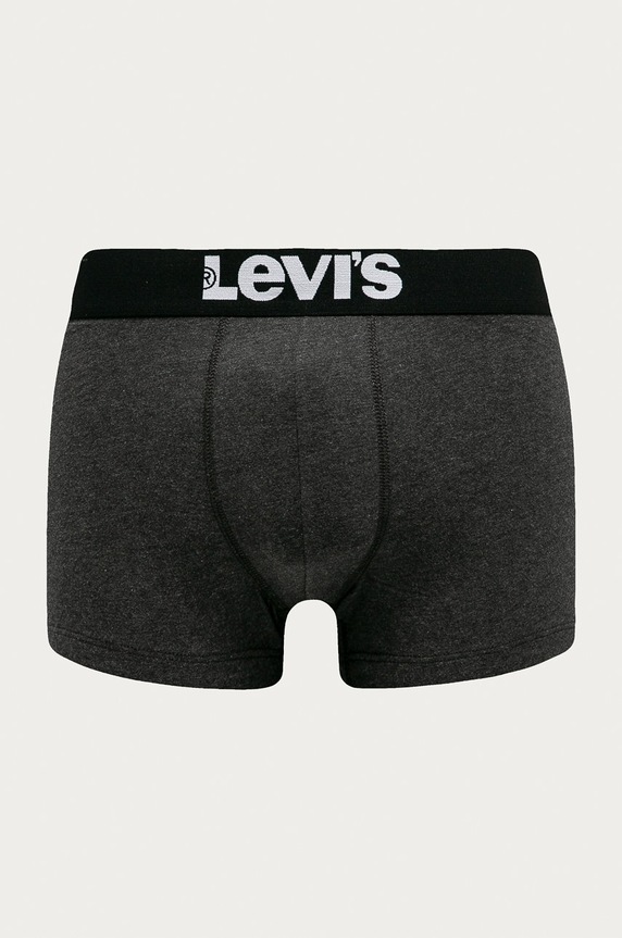 Boxerky Levi's (2-pack) pletenina šedá 37149.0408