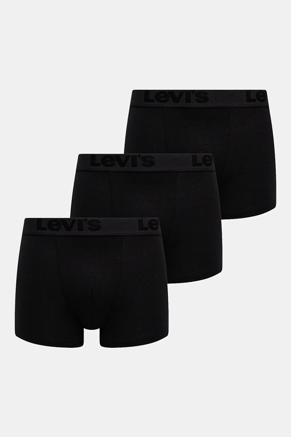 Levi's - Bokserki Premium (3-pack) dzianina czarny 37149.0299