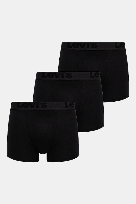 Levi's - Bokserki Premium (3-pack) dzianina czarny 37149.0299