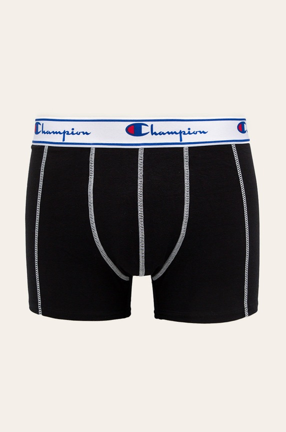 Champion - Boxerky (3-pack) Y081T.3P pletenina černá Y081T.3P
