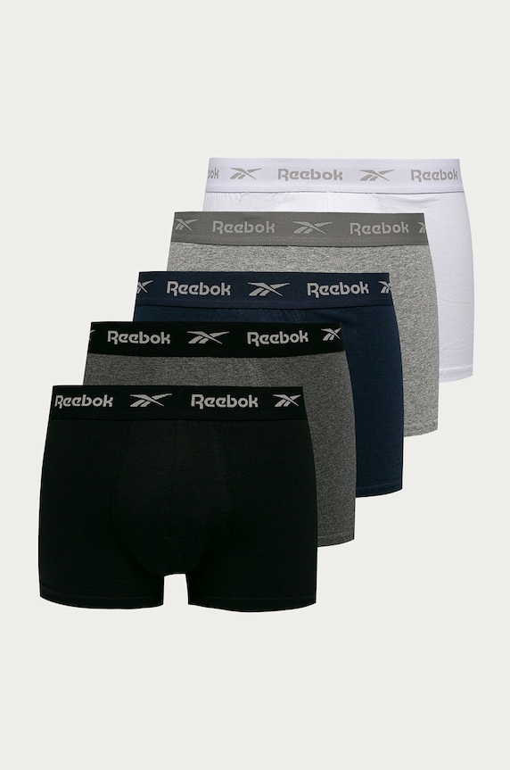 Reebok - Bokserki (5-pack) U5.C8285 dzianina czarny U5.C8285