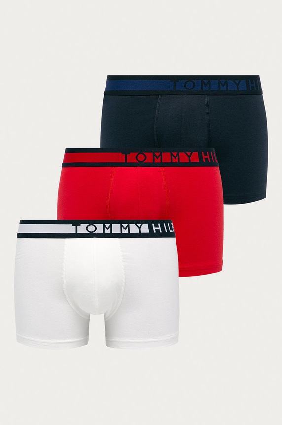 Tommy Hilfiger - Boxeralsó (3-db) nyomtatásos többszínű UM0UM01234.NOS