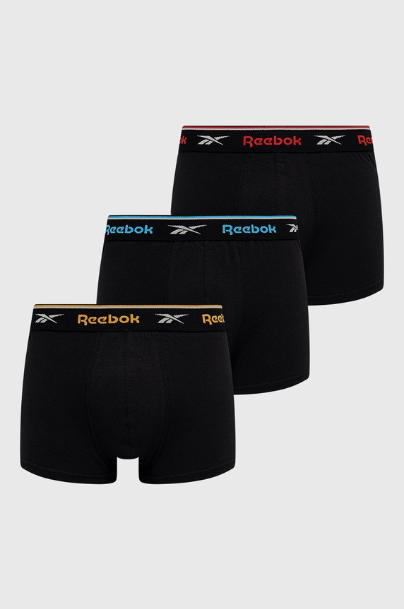 Boxerky Reebok F8336 pletenina černá F8336