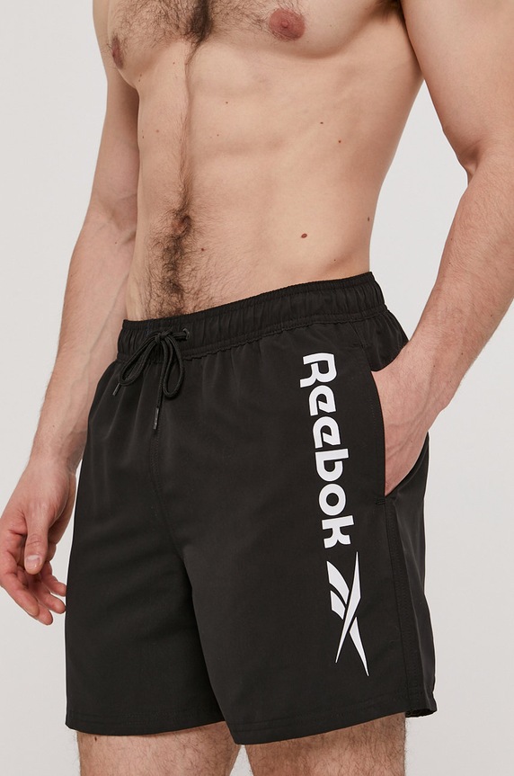 Plavkové šortky Reebok 71023 71023 černá AA00