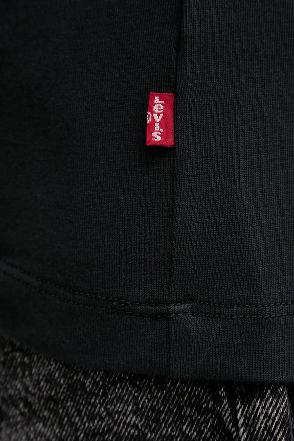 Tričko Levi's (2-pack) 37152.0003 černá