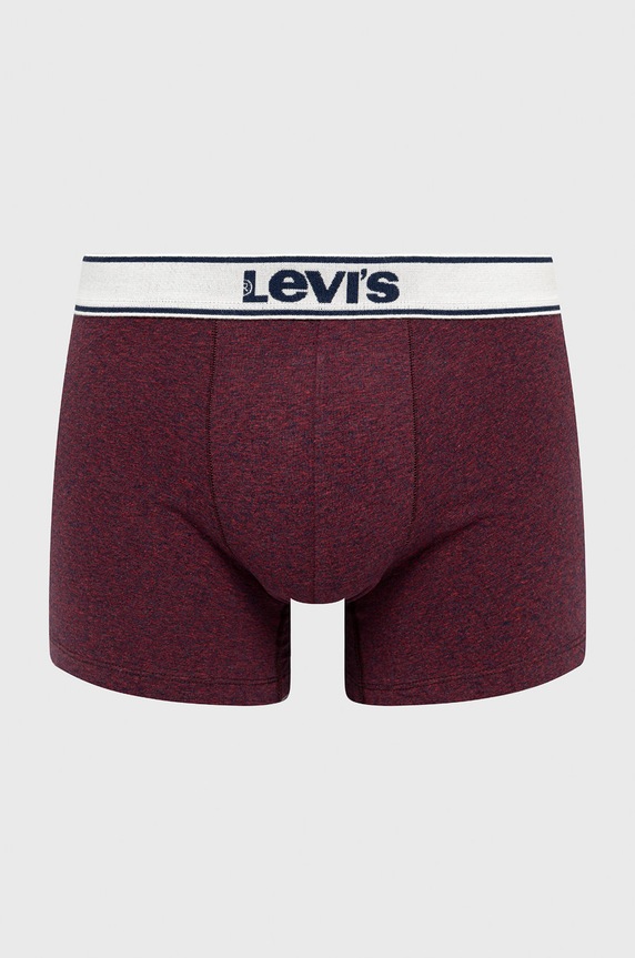 Boxerky Levi's 37149.0401 burgundské AA00