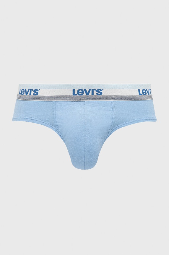 Odzież Levi's Slipy (2-pack) 37149.0554 niebieski