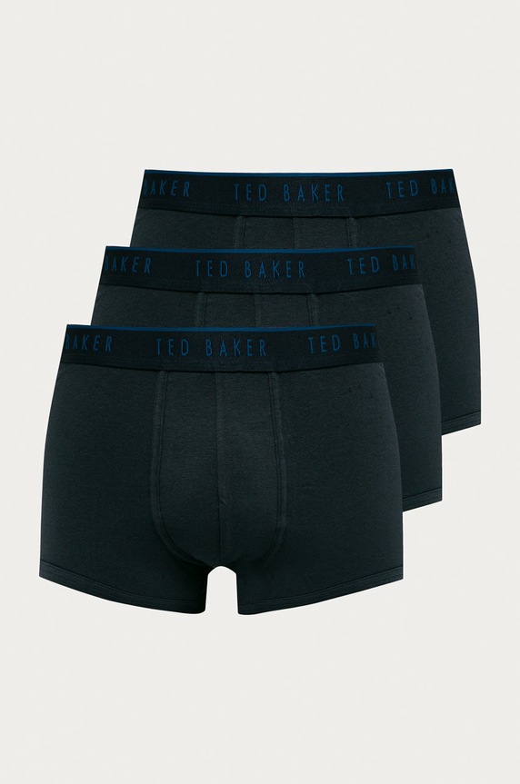 Ted Baker - Bokserki (3-pack) dzianina granatowy 170098