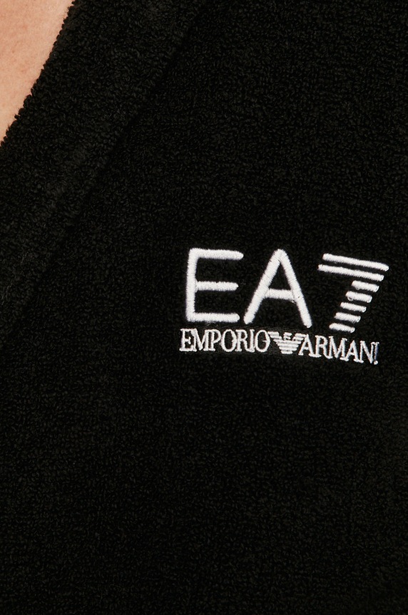 EA7 Emporio Armani - Szlafrok 904018.CC791 czarny 904018.CC791